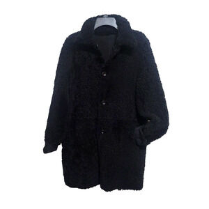 Zabari Women’s Shearling Reversible Coat Size 38
